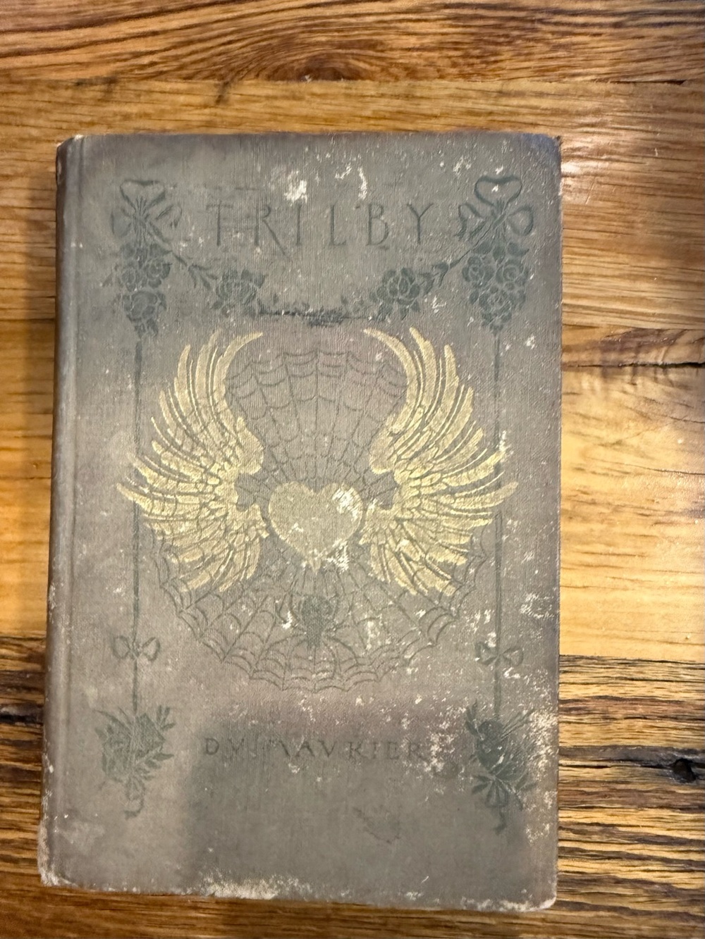 Trilby George Du Maurier HC 1895 Harper & Brothers Illustrated Ex Libris English